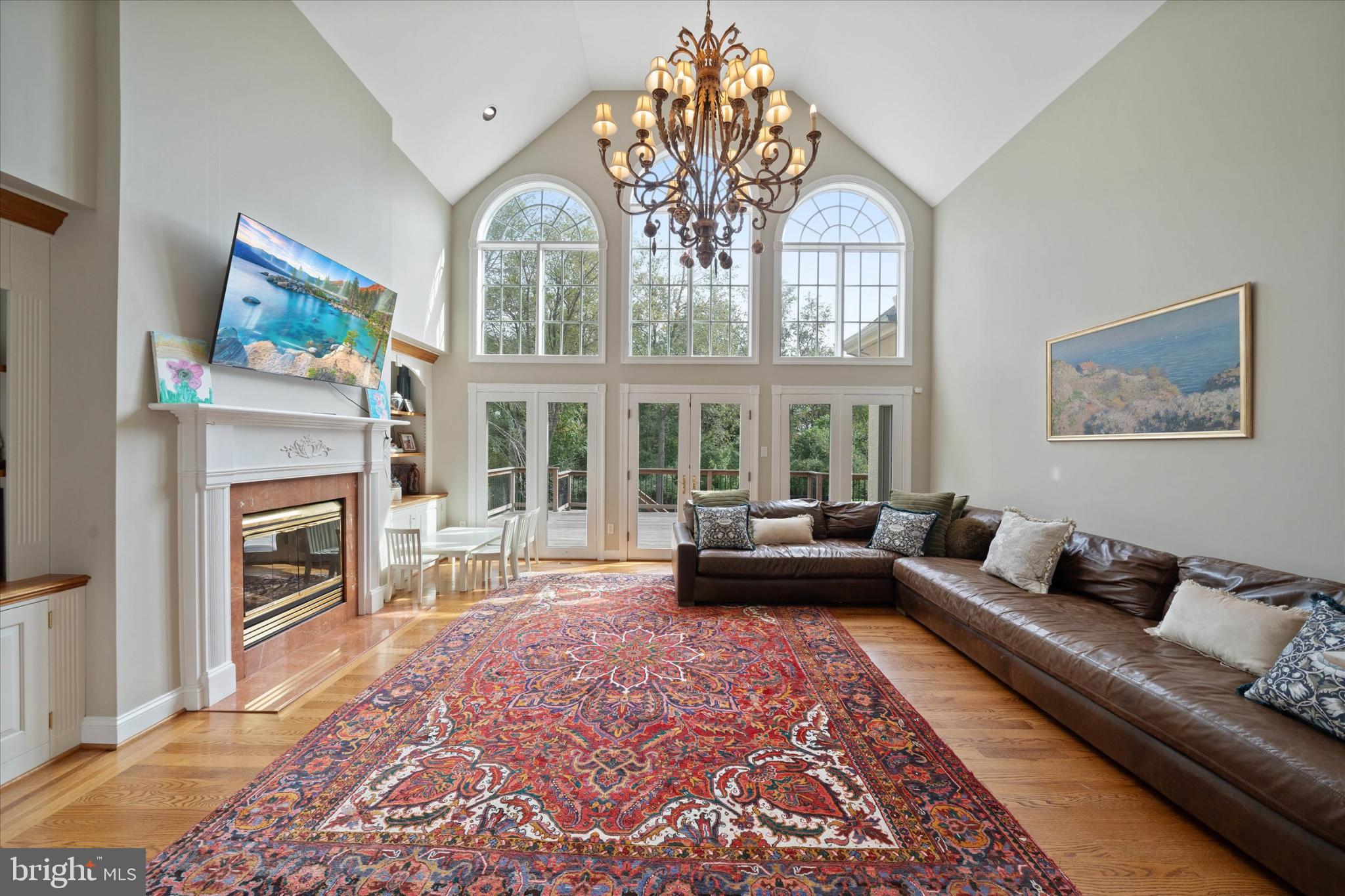1540 Fairville Road Chadds Ford, PA 19317 - Photo 12 of 86 a living room with furniture large window and a fireplace