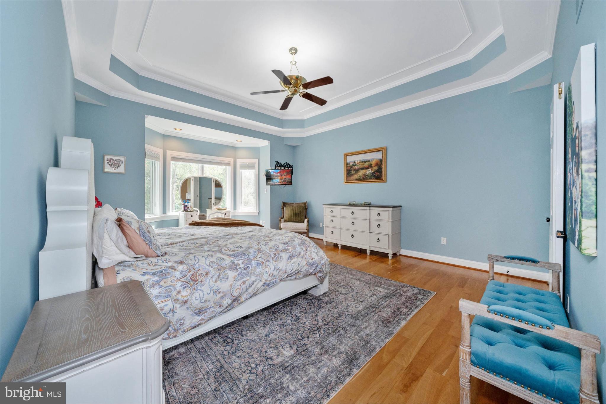 1540 Fairville Road Chadds Ford, PA 19317 - Photo 33 of 86 a bedroom with a bed and a dresser