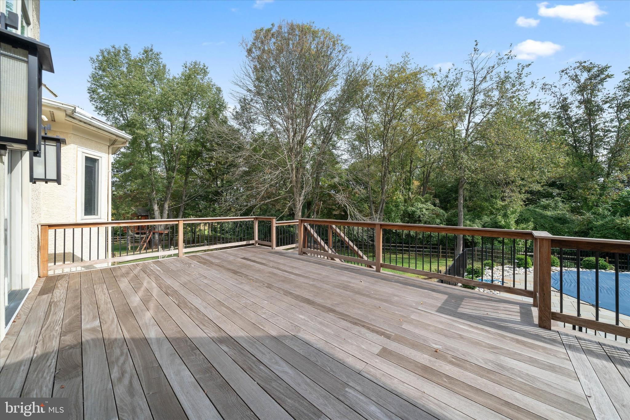 1540 Fairville Road Chadds Ford, PA 19317 - Photo 71 of 86 Spacious deck overlooking inground heated pool