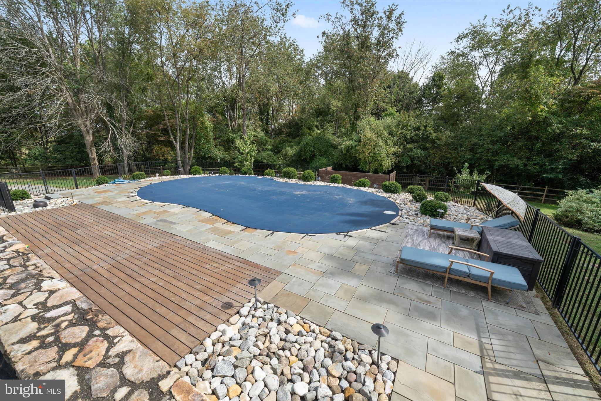 1540 Fairville Road Chadds Ford, PA 19317 - Photo 77 of 86 Poolside retreat with stunning surroundings.