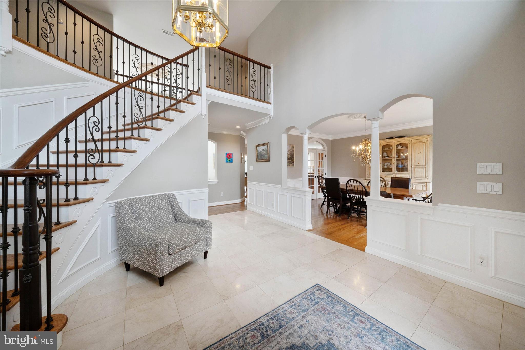 1540 Fairville Road Chadds Ford, PA 19317 - Photo 8 of 86 a view of livingroom and dining room with wooden floor