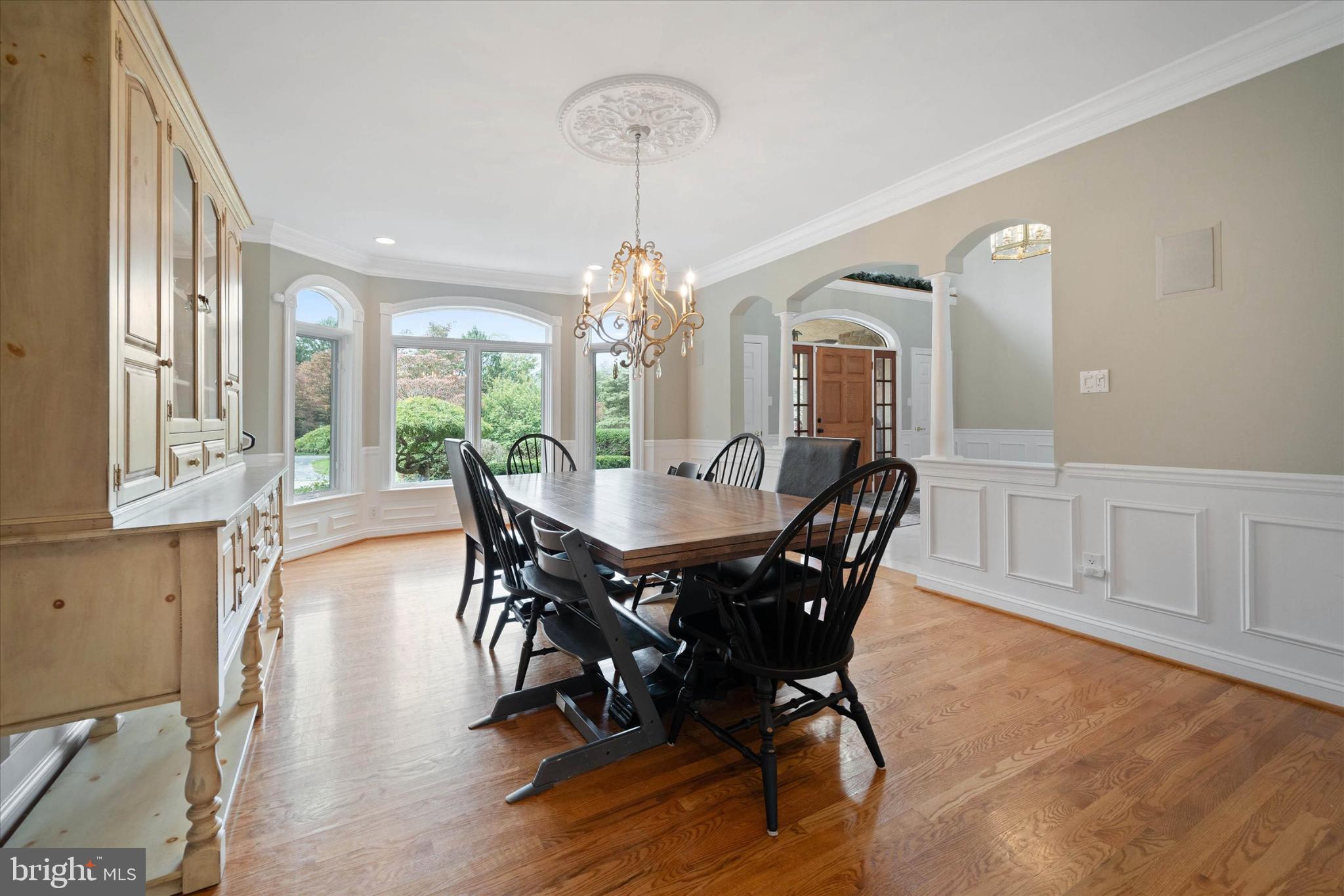 1540 Fairville Road Chadds Ford, PA 19317 - Photo 9 of 86 a view of a dining room with furniture window and wooden floor