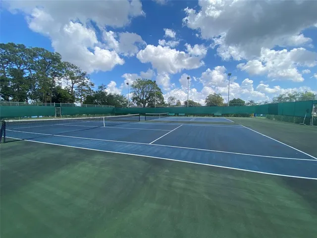 a view of a tennis court