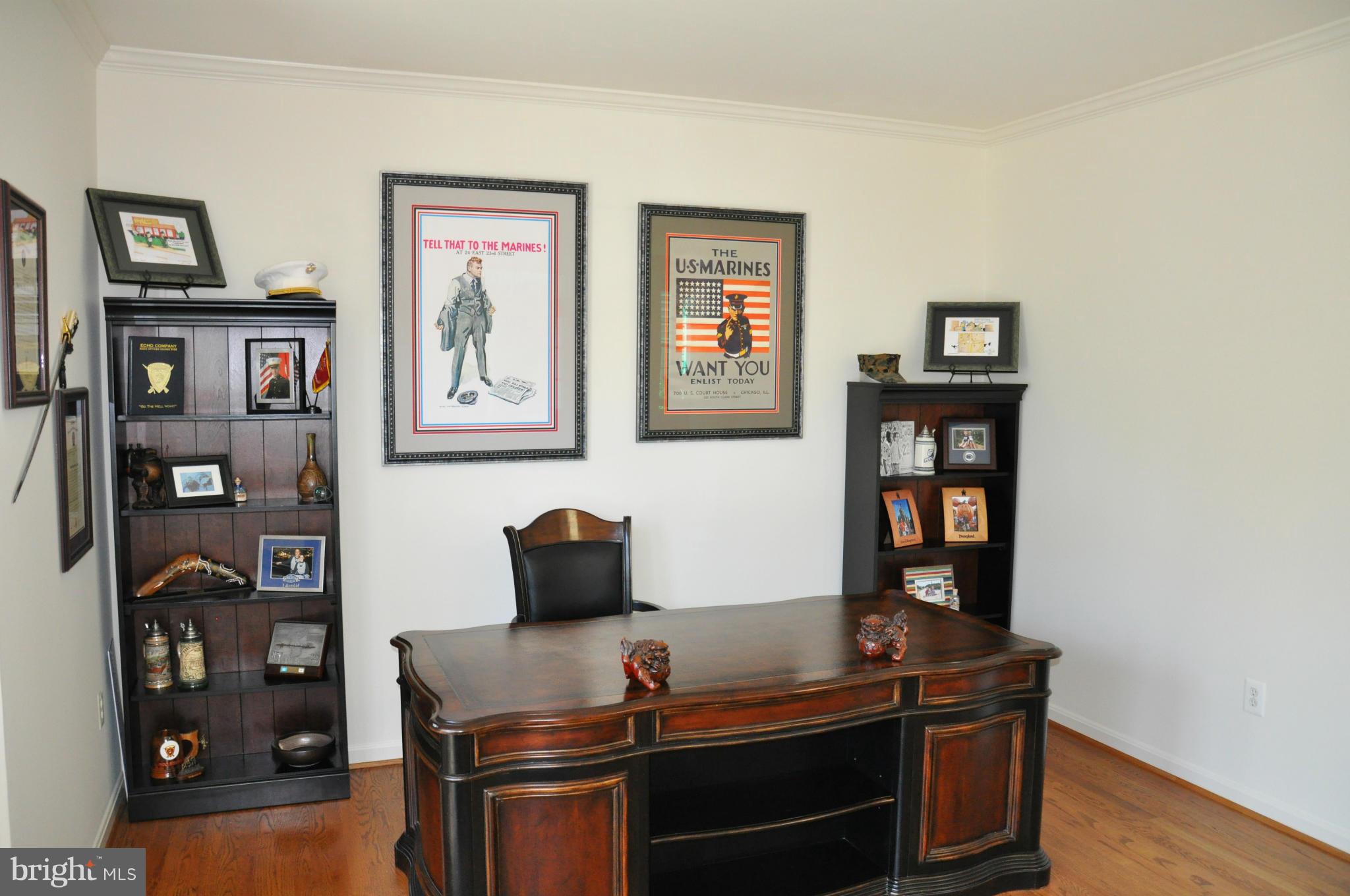 2585 Bear Den Road Frederick, MD 21701 - Photo 9 of 30 a view of a workspace with furniture and wooden floor