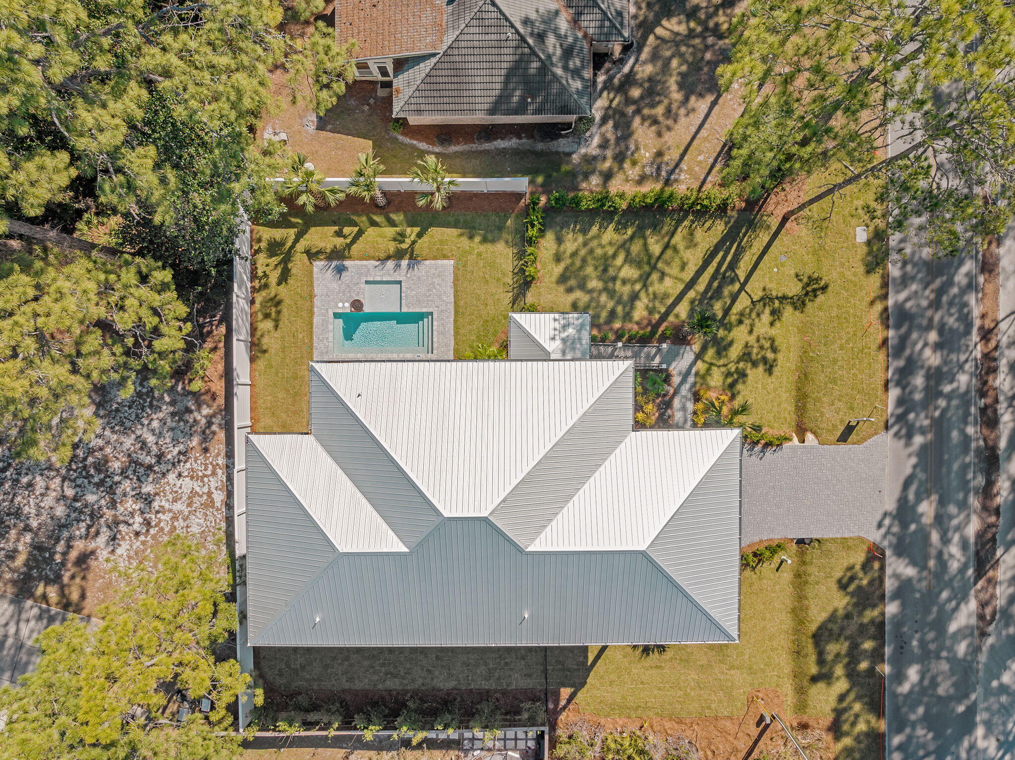 588 Allen Loop Drive Santa Rosa Beach, FL 32459 - Photo 5 of 17 Image #5 | Top-down aerial of property w