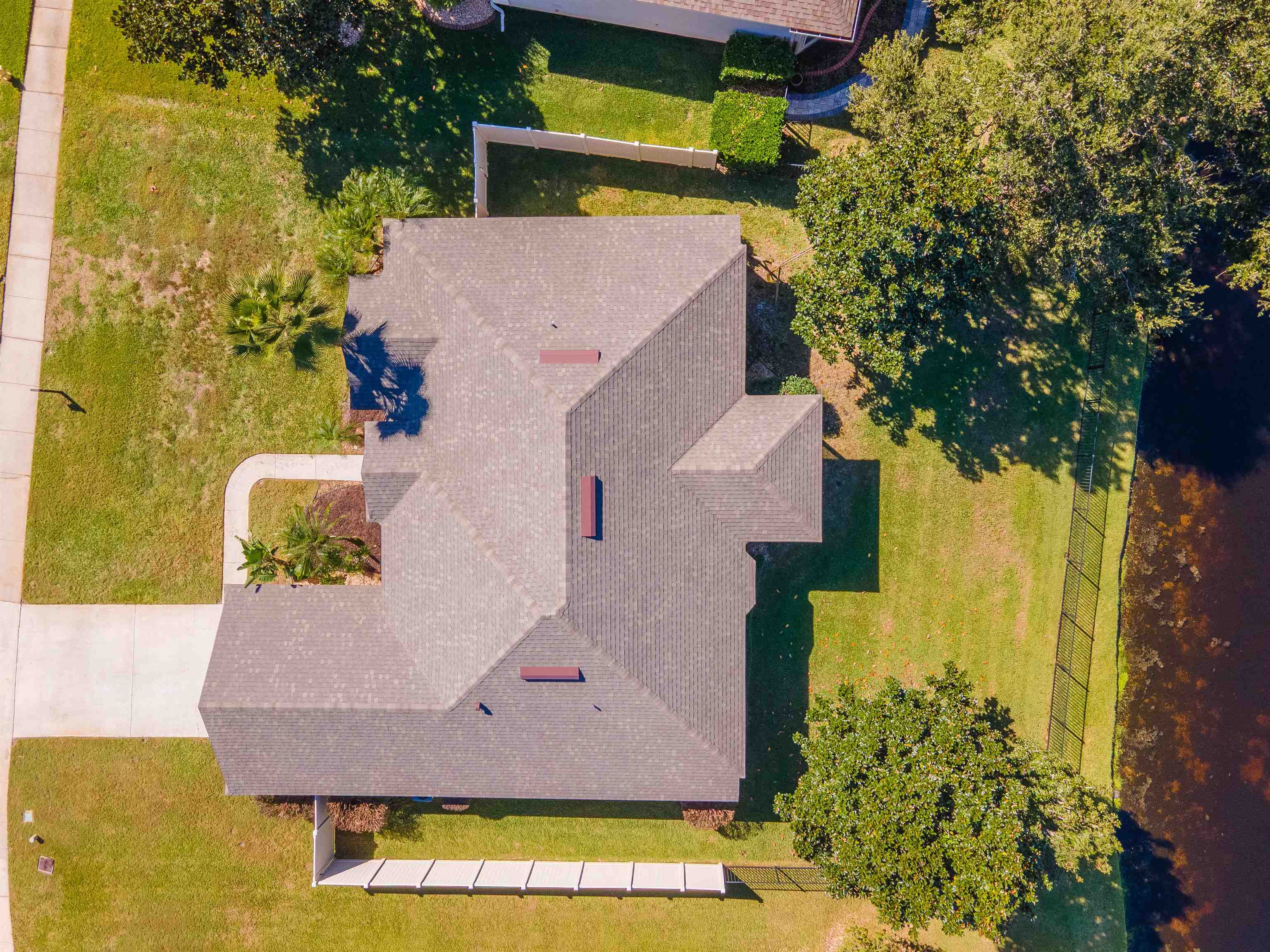 145 Whisper Ridge Drive St. Augustine, FL 32092 - Photo 5 of 43 an aerial view of a house with a garden