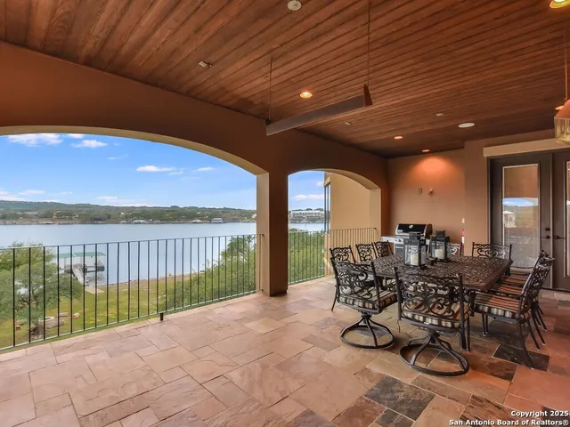 a outdoor space with furniture