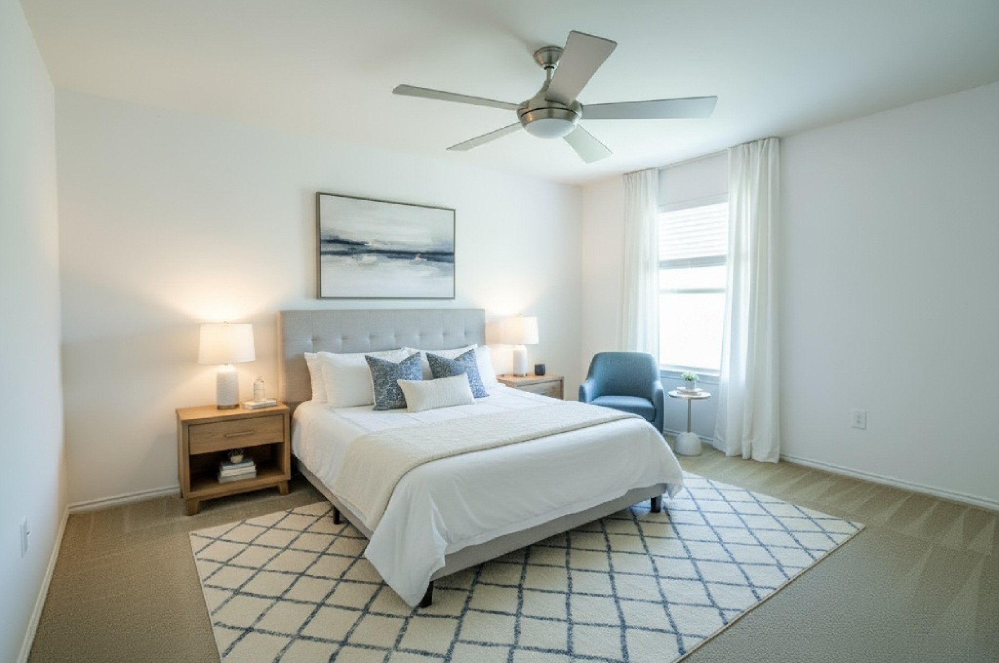 4611 Windmill Run Drive Houston, TX 77069 - Photo 21 of 36 a bedroom with a bed and a window