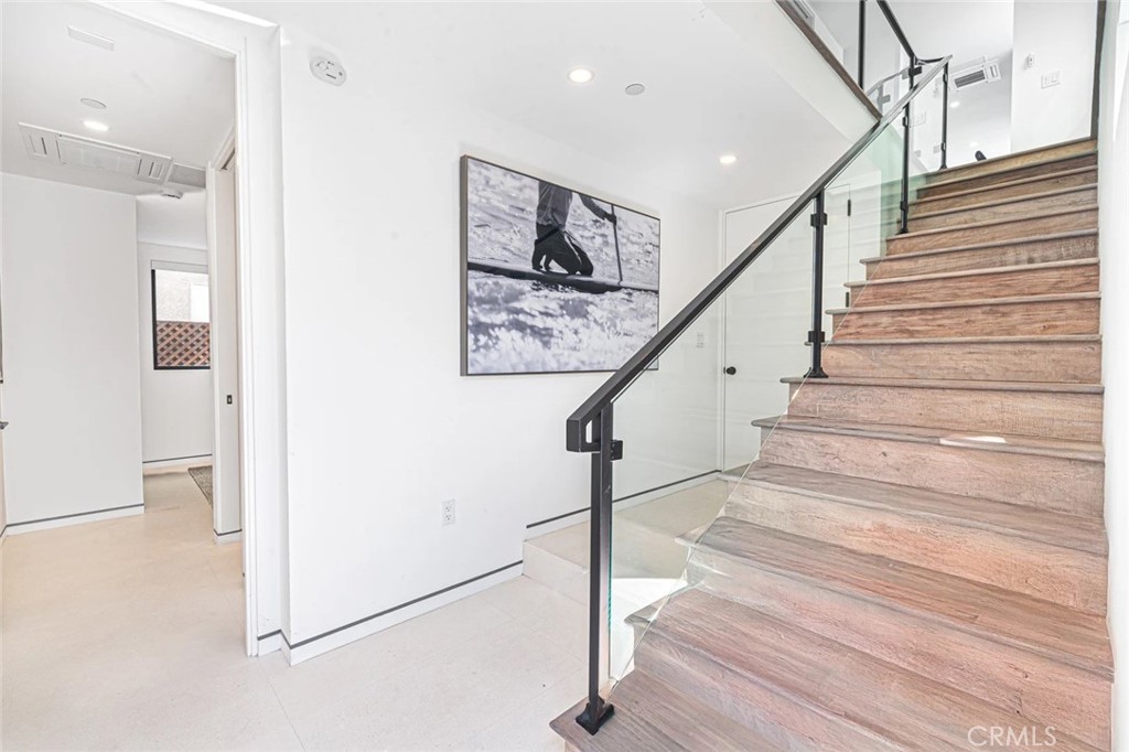 1034 West Balboa Boulevard, Unit B Newport Beach, CA 92661 - Photo 24 of 33 a view of entryway and hall with wooden floor