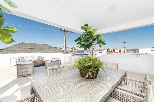 a kitchen with a table and chair