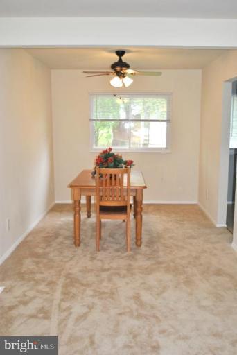 6601 Fargo Street Springfield, VA 22150 - Photo 3 of 15 Formal dining room with ceiling fan/light.