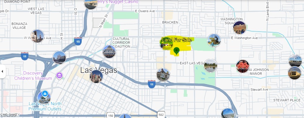 Mcknight Street Las Vegas, NV 89101 - Photo 16 of 17 Map / location