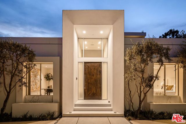 a view of a entryway door of the house