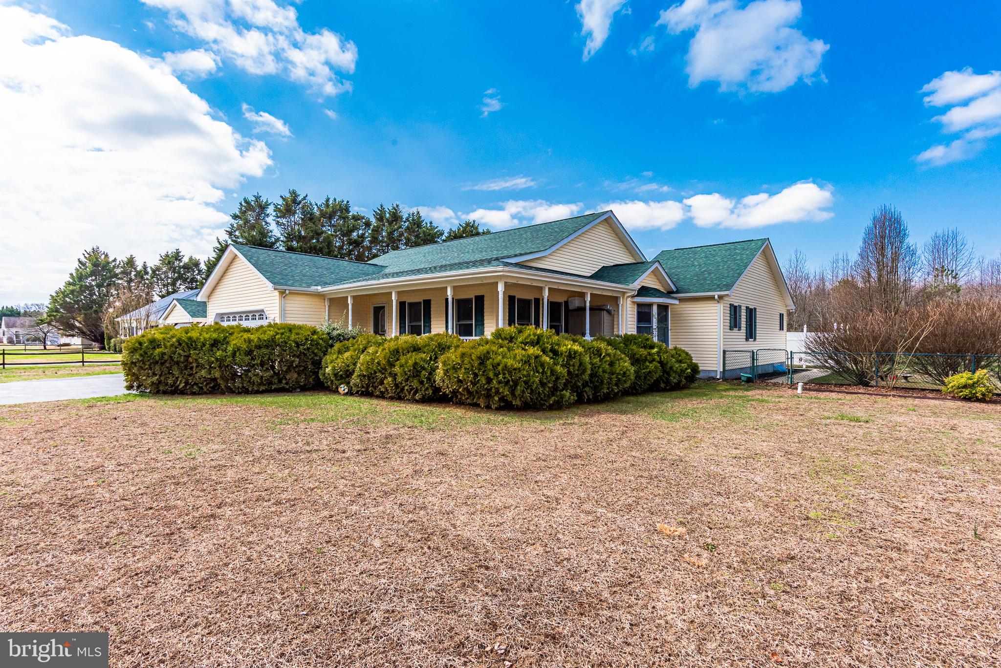 24604 Peterkins Road Georgetown, DE 19947 - Photo 3 of 49 Front, Looking Toward Side of Home