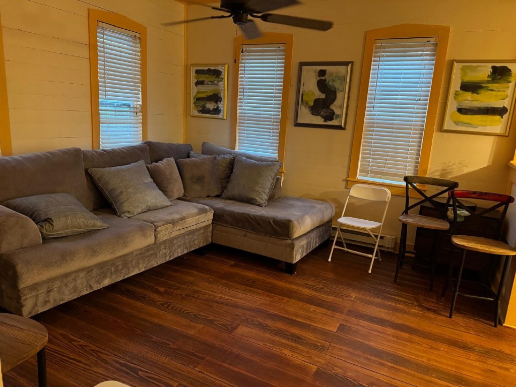 5644 Pitts Road Katy, TX 77493 - Photo 25 of 31 a balcony with furniture and wooden floor