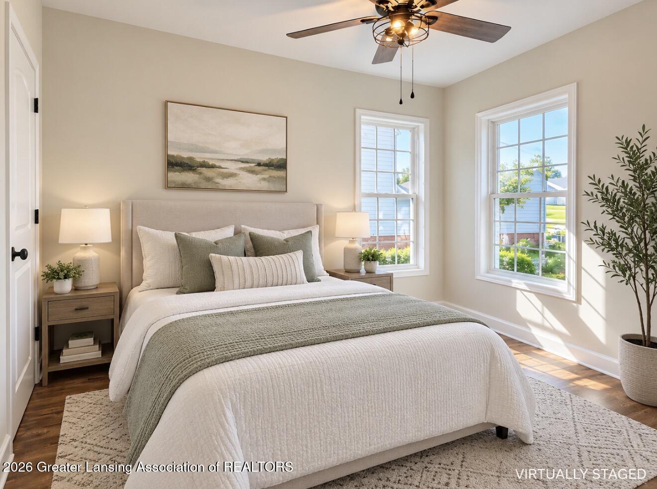 4033 Eastbridge Road Stockbridge, MI 49285 - Photo 12 of 20 2nd Bedroom Staged