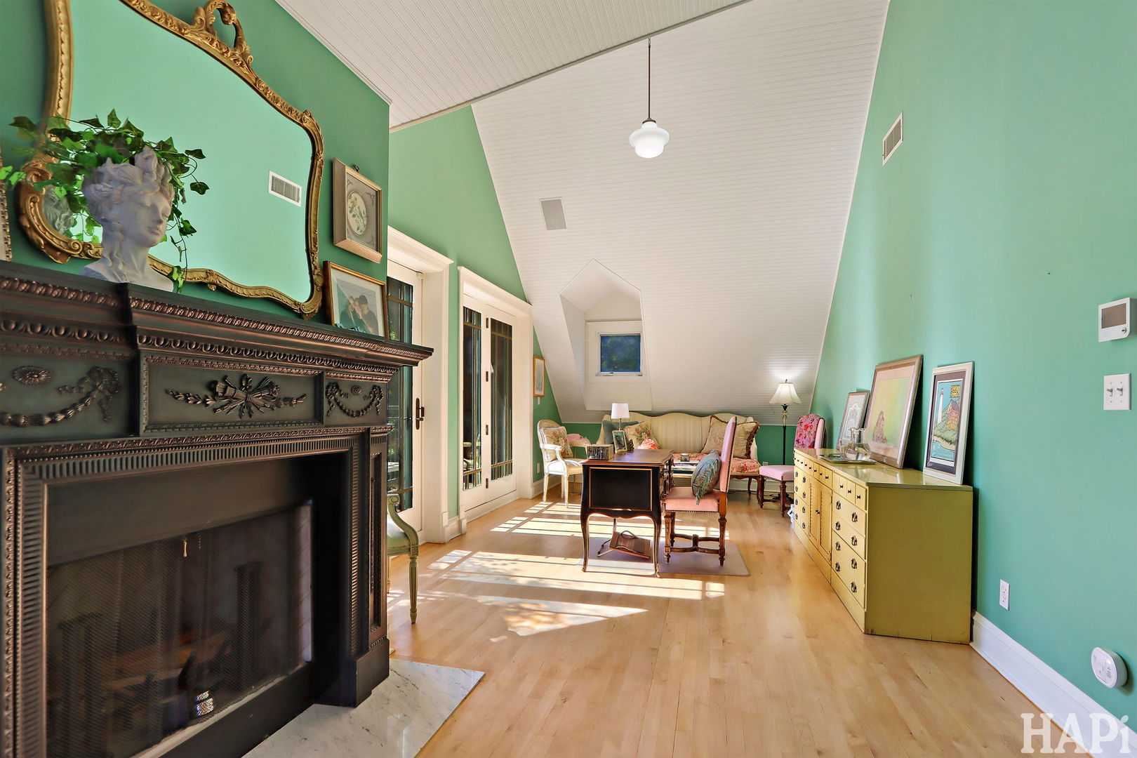 34 Logan Loop Highland Park, IL 60035 - Photo 29 of 82 a living room with furniture and a fireplace