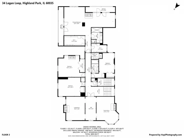 $3,800,000 | 34 Logan Loop, Highland Park, IL 60035