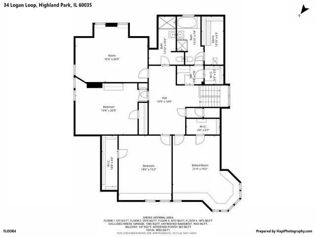 $3,800,000 | 34 Logan Loop, Highland Park, IL 60035