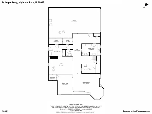 $3,800,000 | 34 Logan Loop, Highland Park, IL 60035