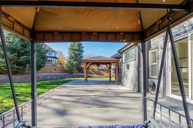 a view of a house with a park