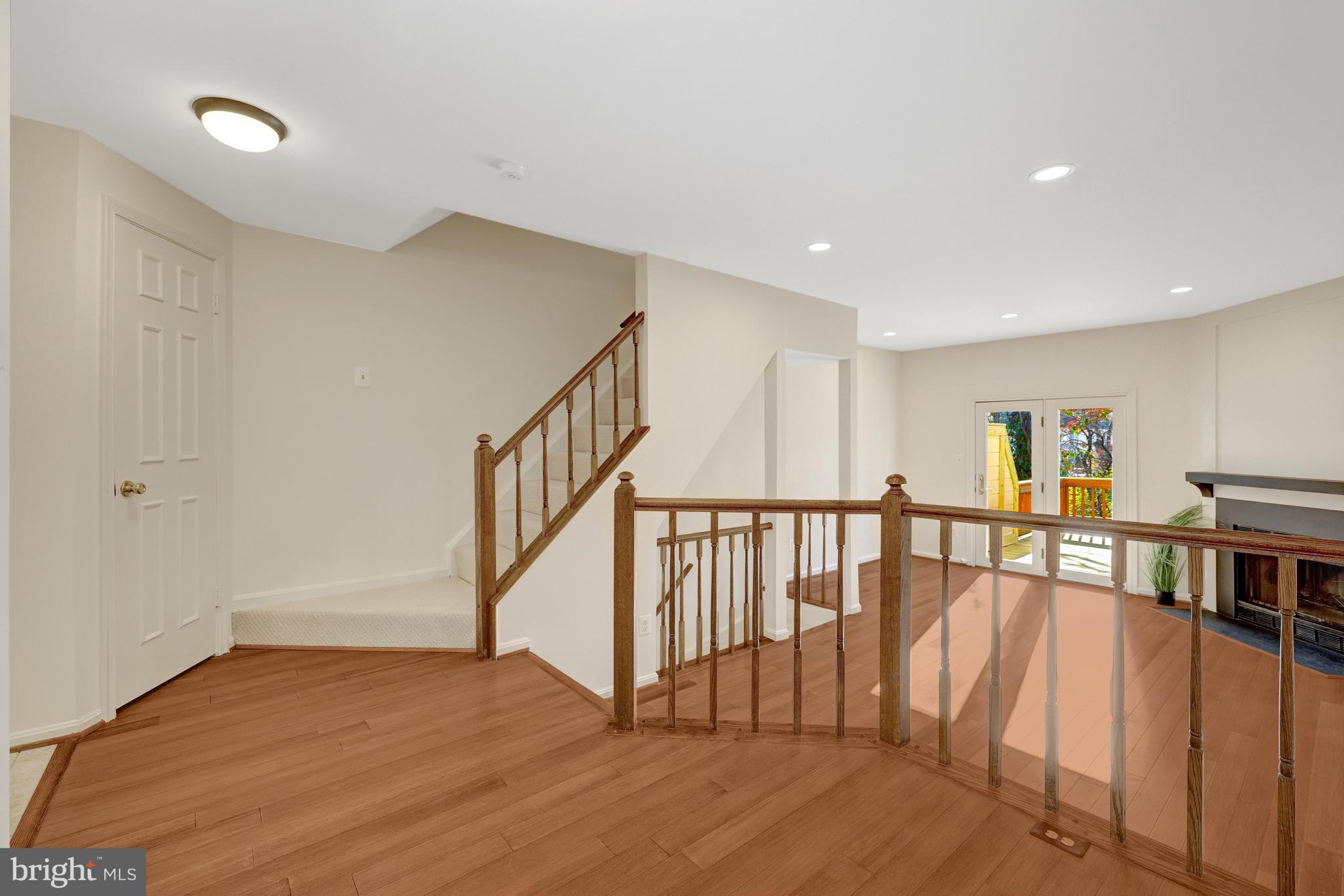 11200 Silentwood Lane Reston, VA 20191 - Photo 16 of 46 a view of entryway with wooden floor