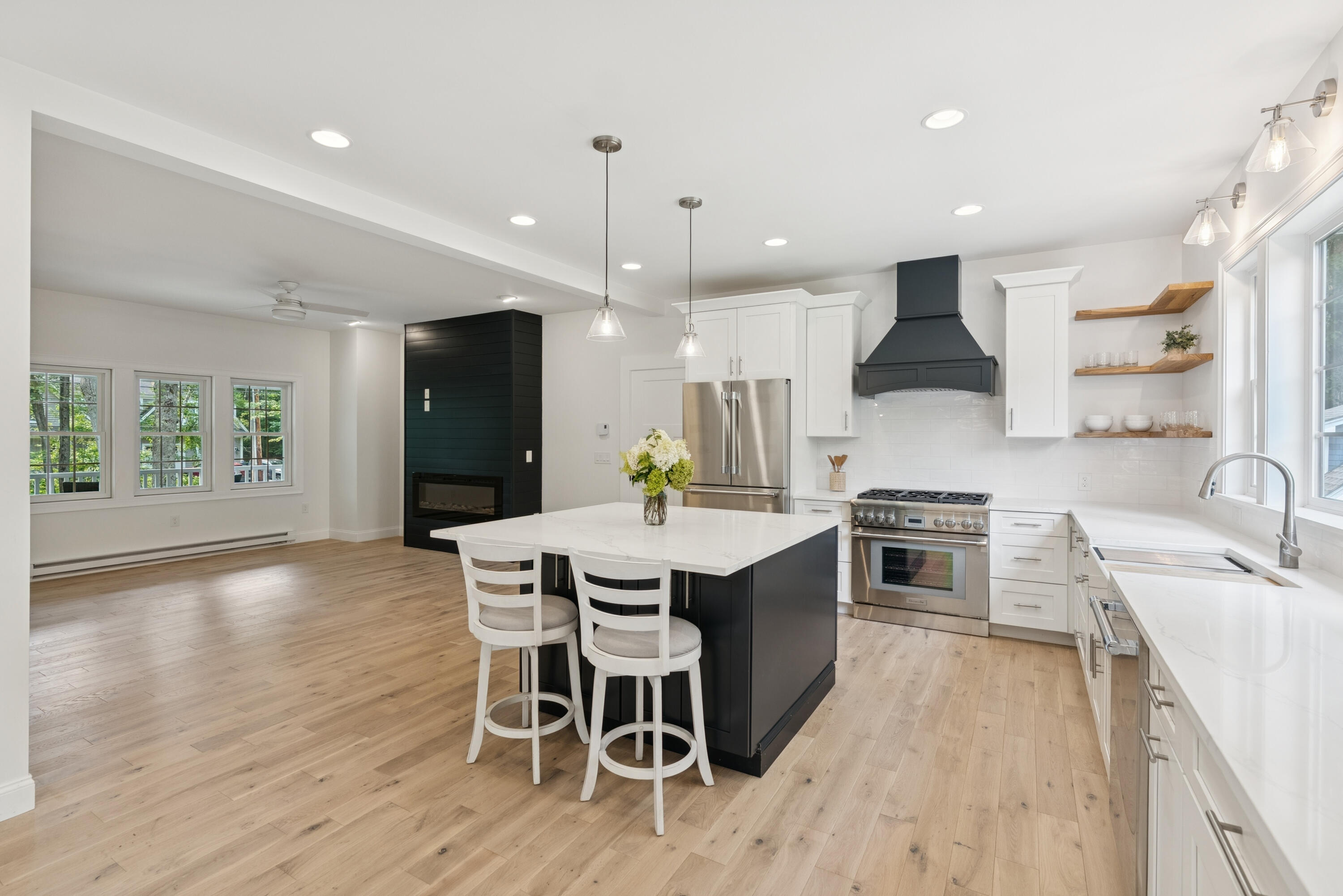 28 Riverlocks Road Kennebunk, ME 04043 - Photo 12 of 86 Kitchen & Living Room