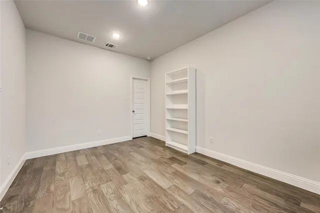 wooden floor in an empty room