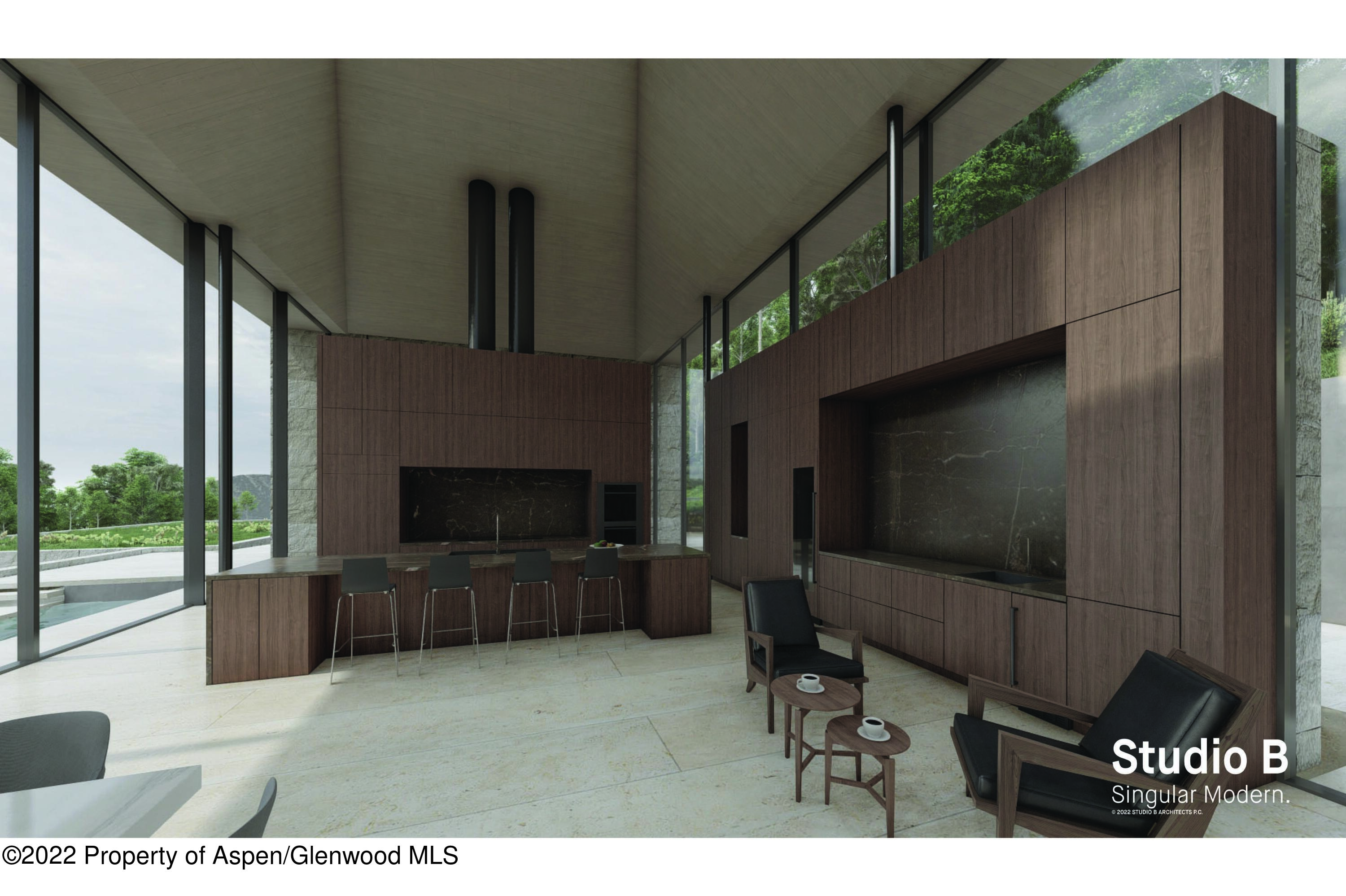 Tbd Eagle Pines Drive Aspen, CO 81611 - Photo 14 of 32 a living room with furniture and a flat screen tv