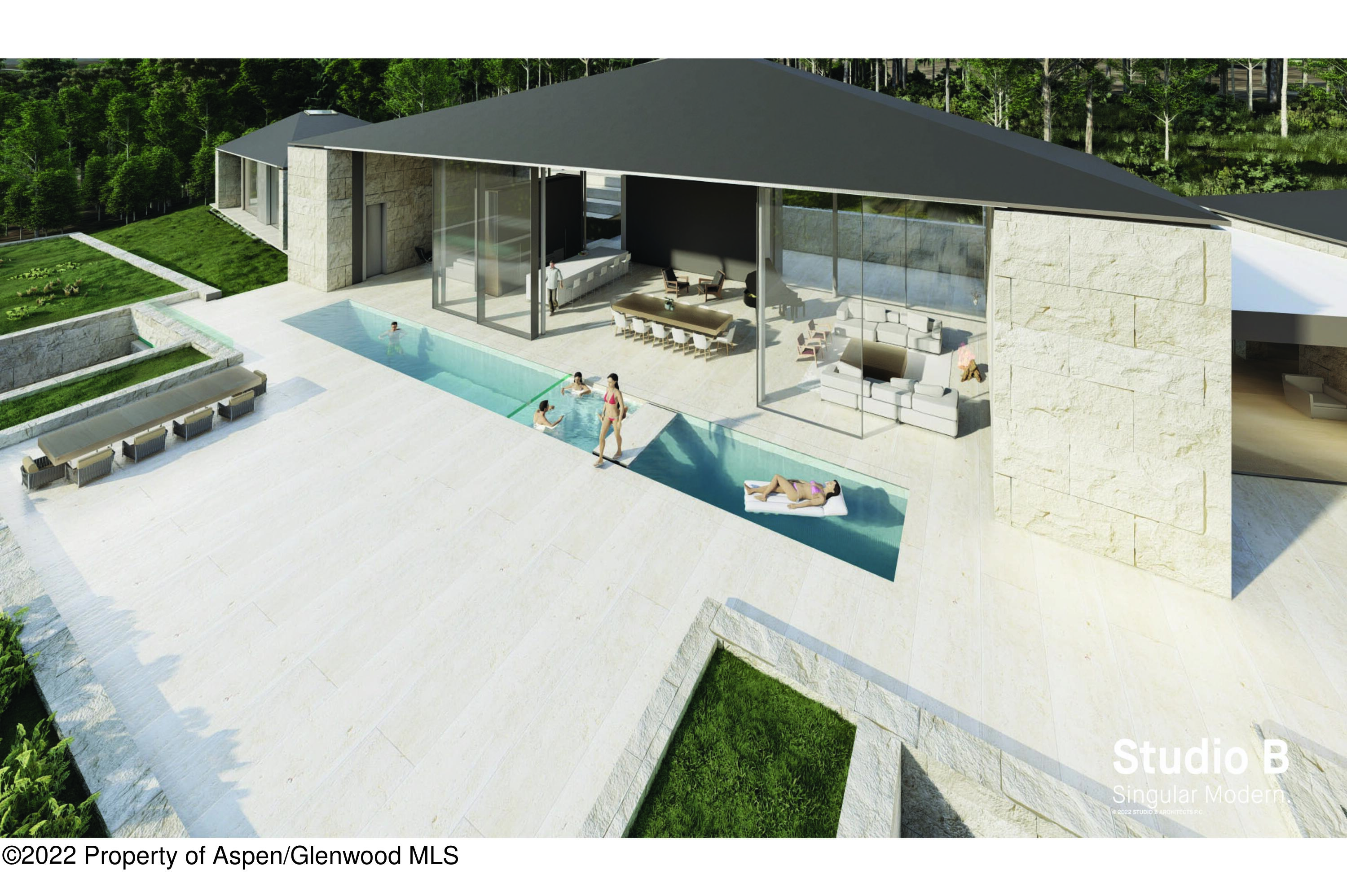 Tbd Eagle Pines Drive Aspen, CO 81611 - Photo 5 of 32 a balcony with table and chairs