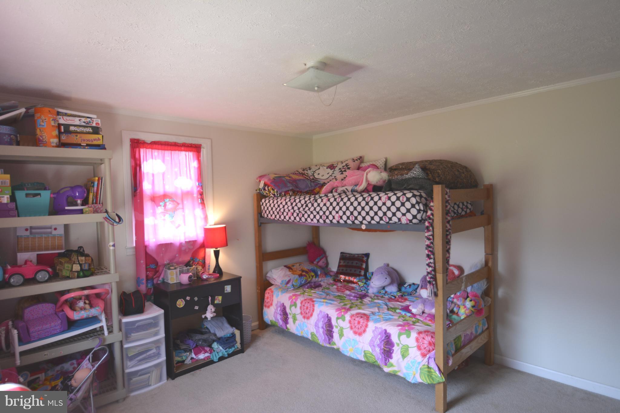 165 Lockhouse Road Falling Waters, WV 25419 - Photo 8 of 18 a bedroom with furniture and a chandelier