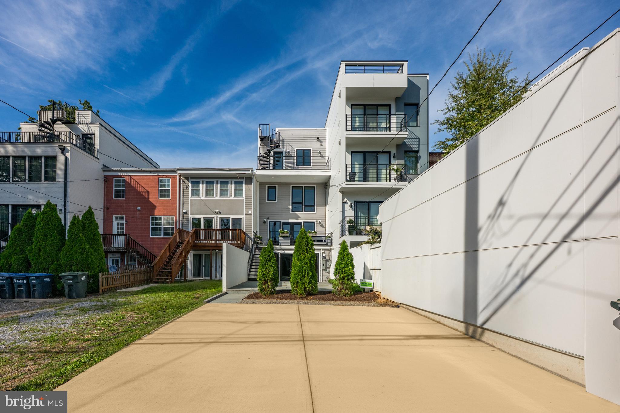 3728 R Street Northwest Washington, DC 20007 - Photo 27 of 34 a view of house with outdoor space