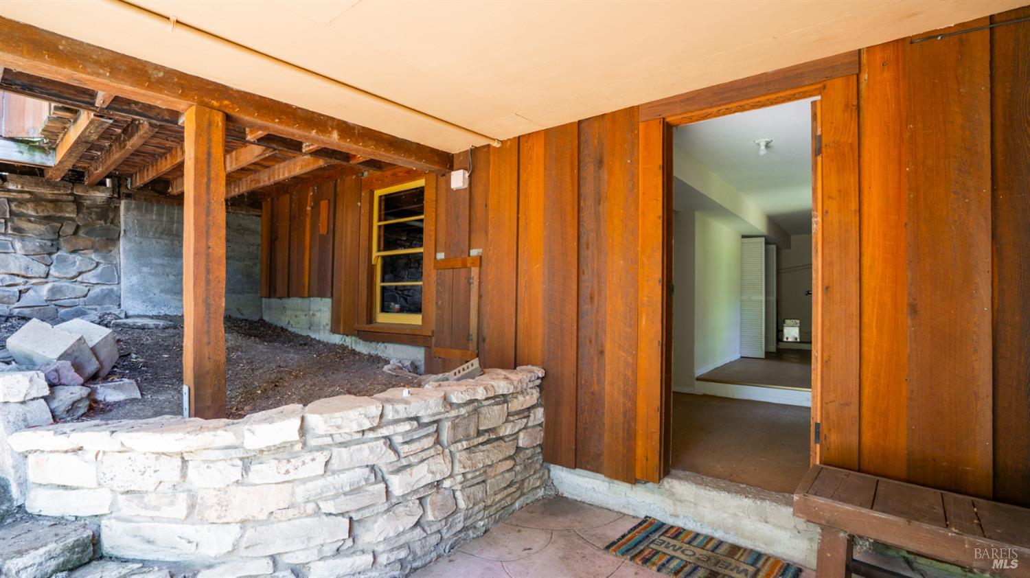 22 Oak Road Fairfax, CA 94930 - Photo 32 of 47 Lower floor entrance to large laundry and work room.