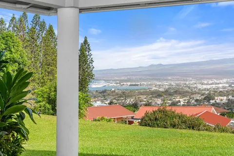 a view of city and ocean