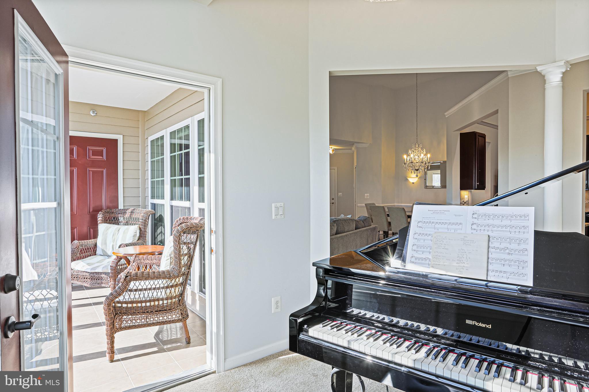 8420 Ice Crystal Drive, Unit P Laurel, MD 20723 - Photo 14 of 32 Bonus room has access door to enclosed balcony