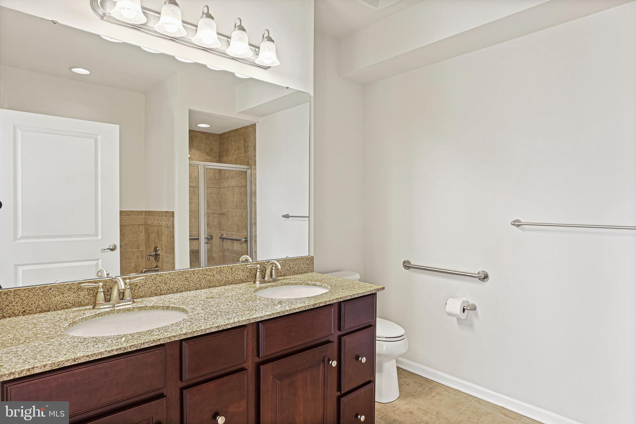 8420 Ice Crystal Drive, Unit P Laurel, MD 20723 - Photo 19 of 32 Double sink with soaking tub & shower stall