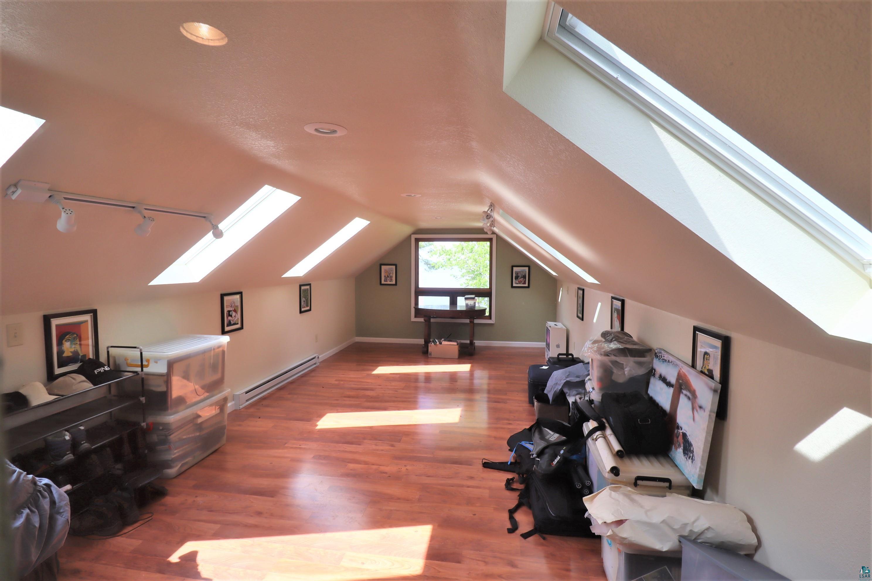 55181 Corbine Road Ashland, WI 54806 - Photo 30 of 43 Amazing studio space with skylights above garage.