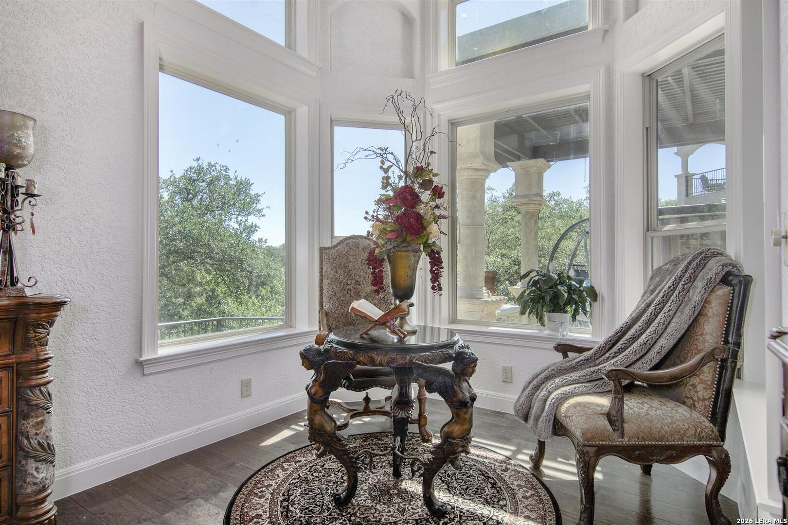 9469 Canyon Mist Helotes, TX 78023 - Photo 13 of 50 a view of a dining room with furniture window and outside view