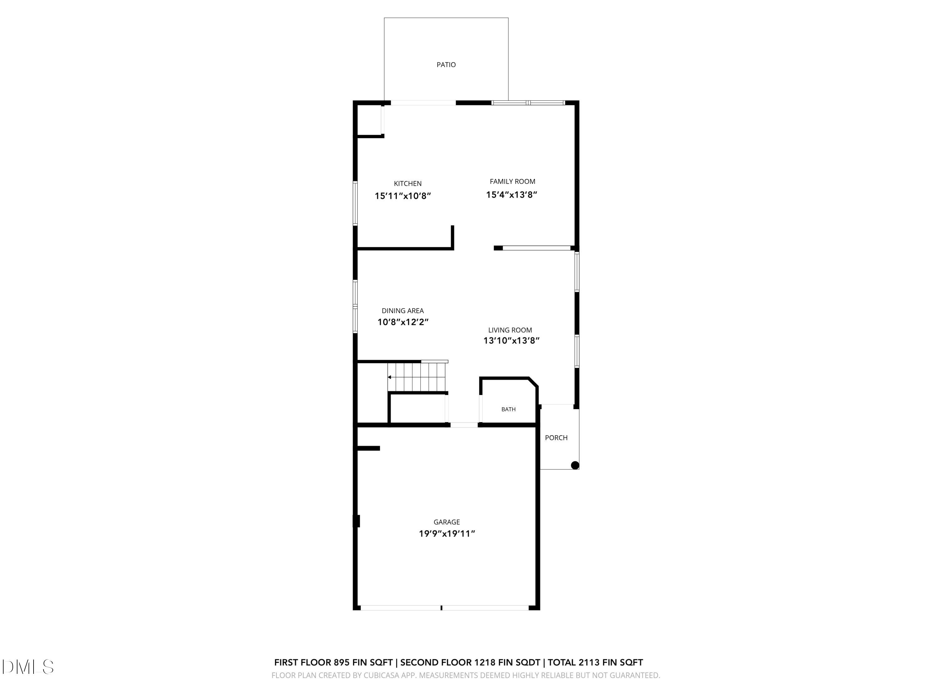 719 Obsidian Way Durham, NC 27703 - Photo 38 of 41 a picture of a floor plan