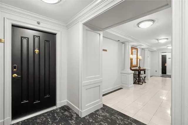 a view of a living room