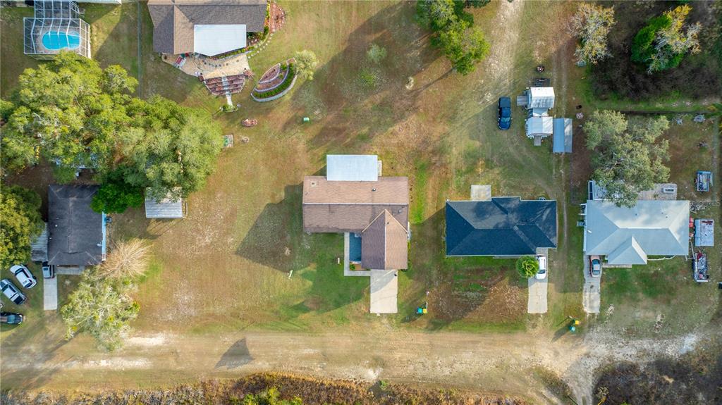 2507 Bluegrass Street Inverness, FL 34453 - Photo 30 of 30 an aerial view of residential houses with outdoor space