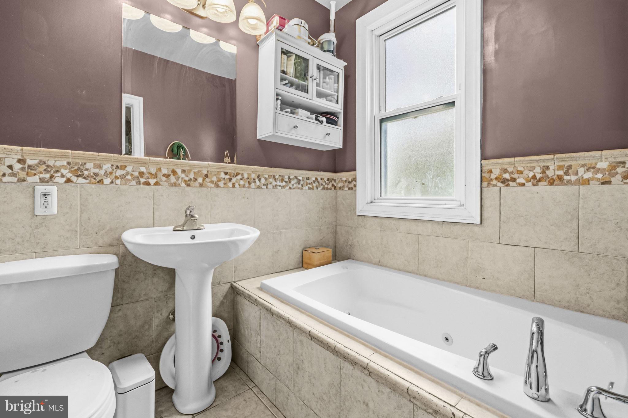 1824 3rd Street Northeast Washington, DC 20002 - Photo 19 of 30 Charming bathroom with modern touches.