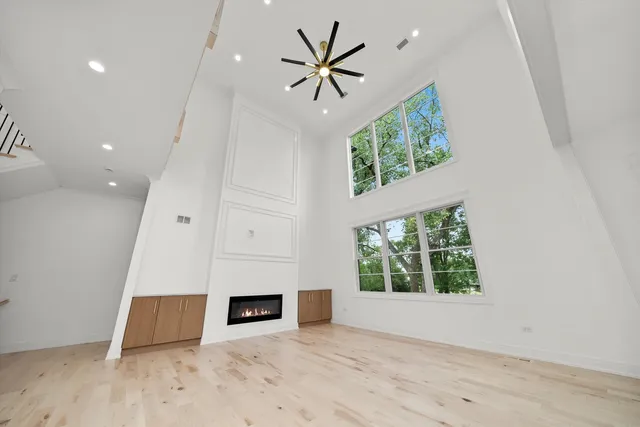 a bathroom with a tub and shower
