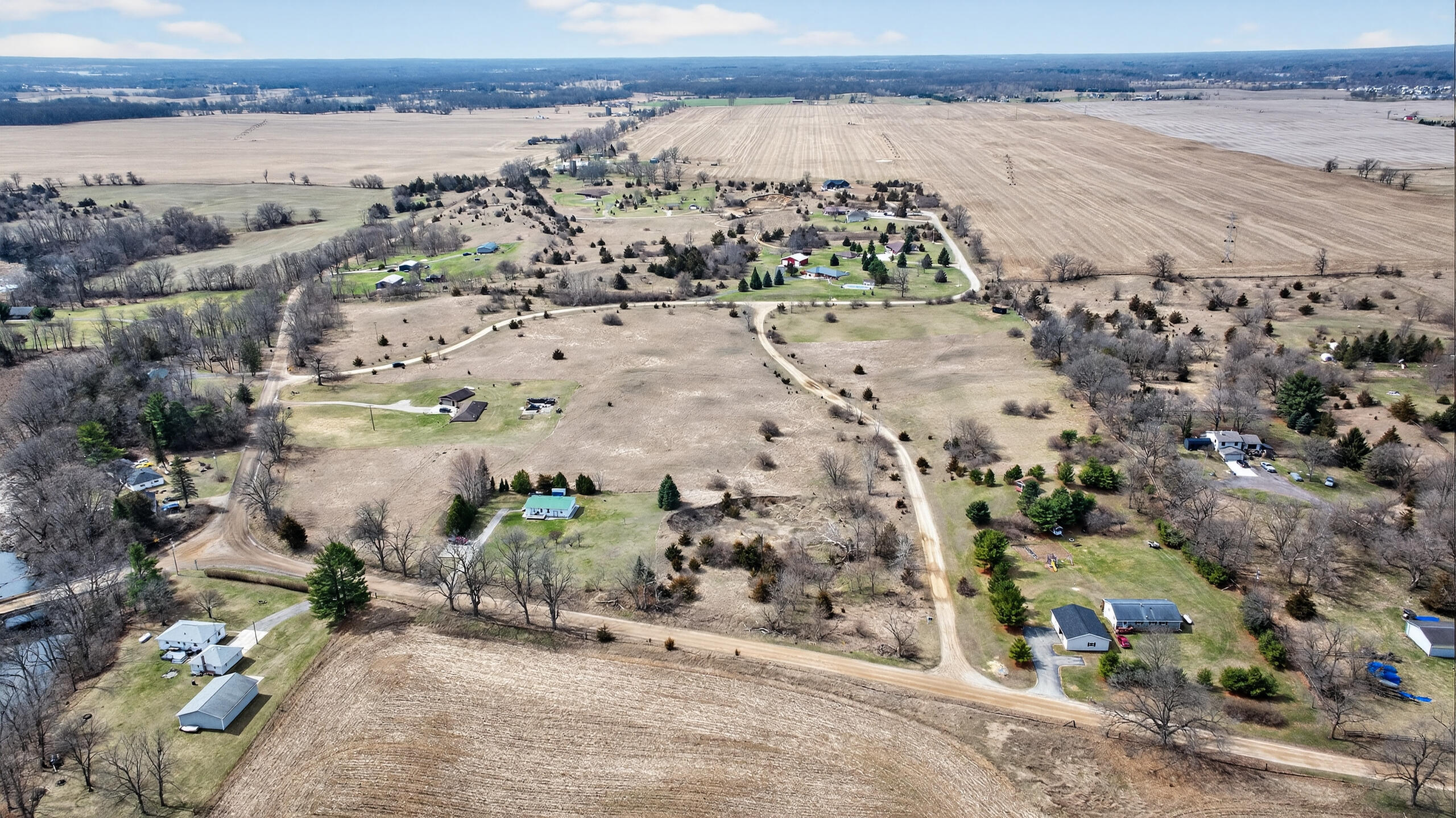 Vl Vl Lane Brooklyn, MI 49230 - Photo 11 of 13 Pleasant View Lane (VL -Aerials) - Hernd