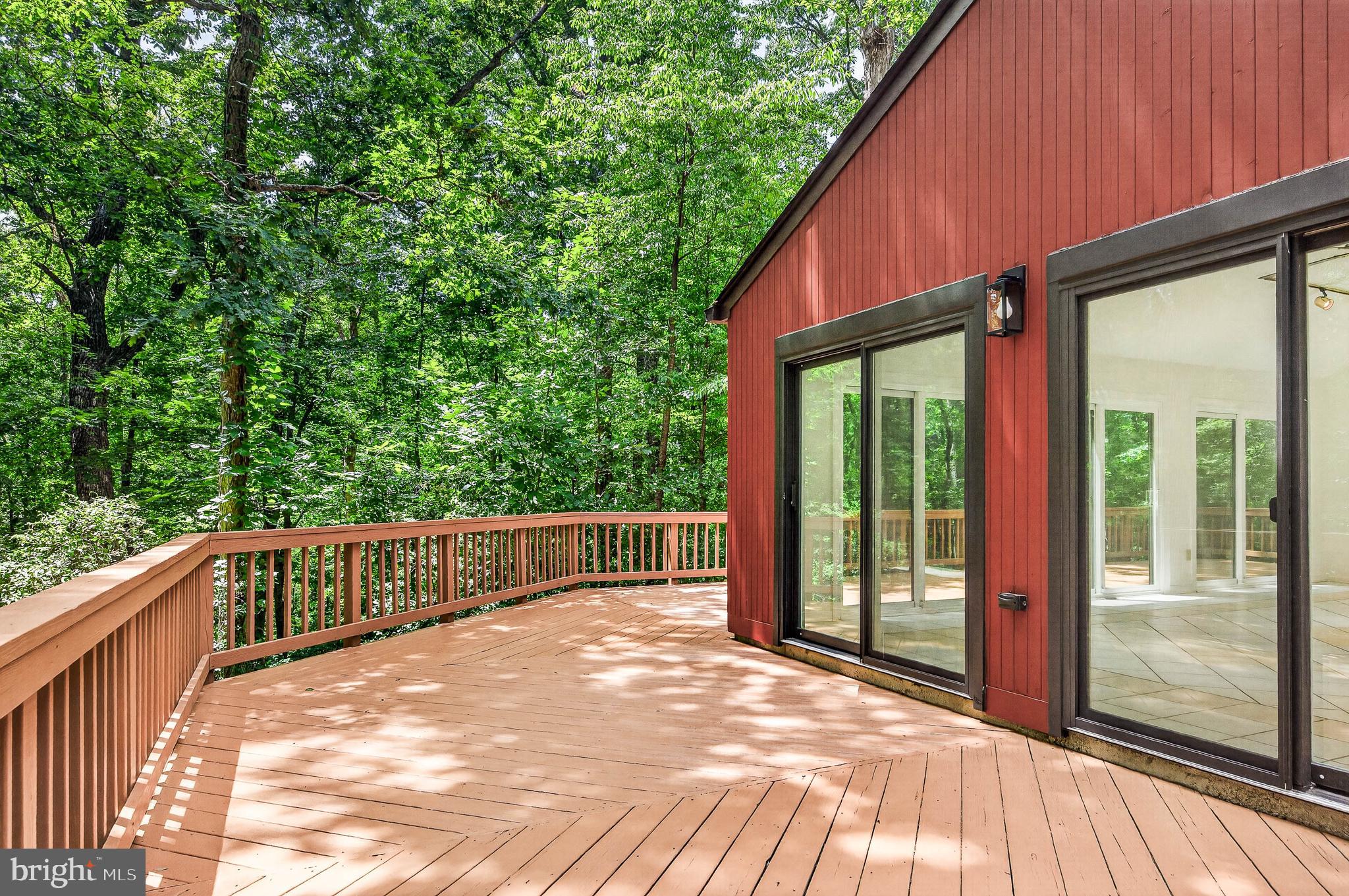 10817 Cross School Road Reston, VA 20191 - Photo 80 of 89 Wrap around Deck from Greet Room