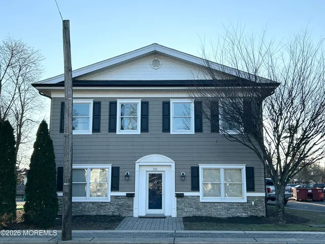 a view of road with trees