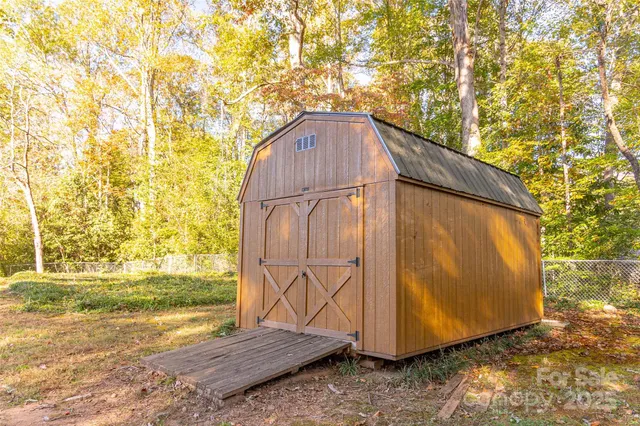 a big yard with tree s