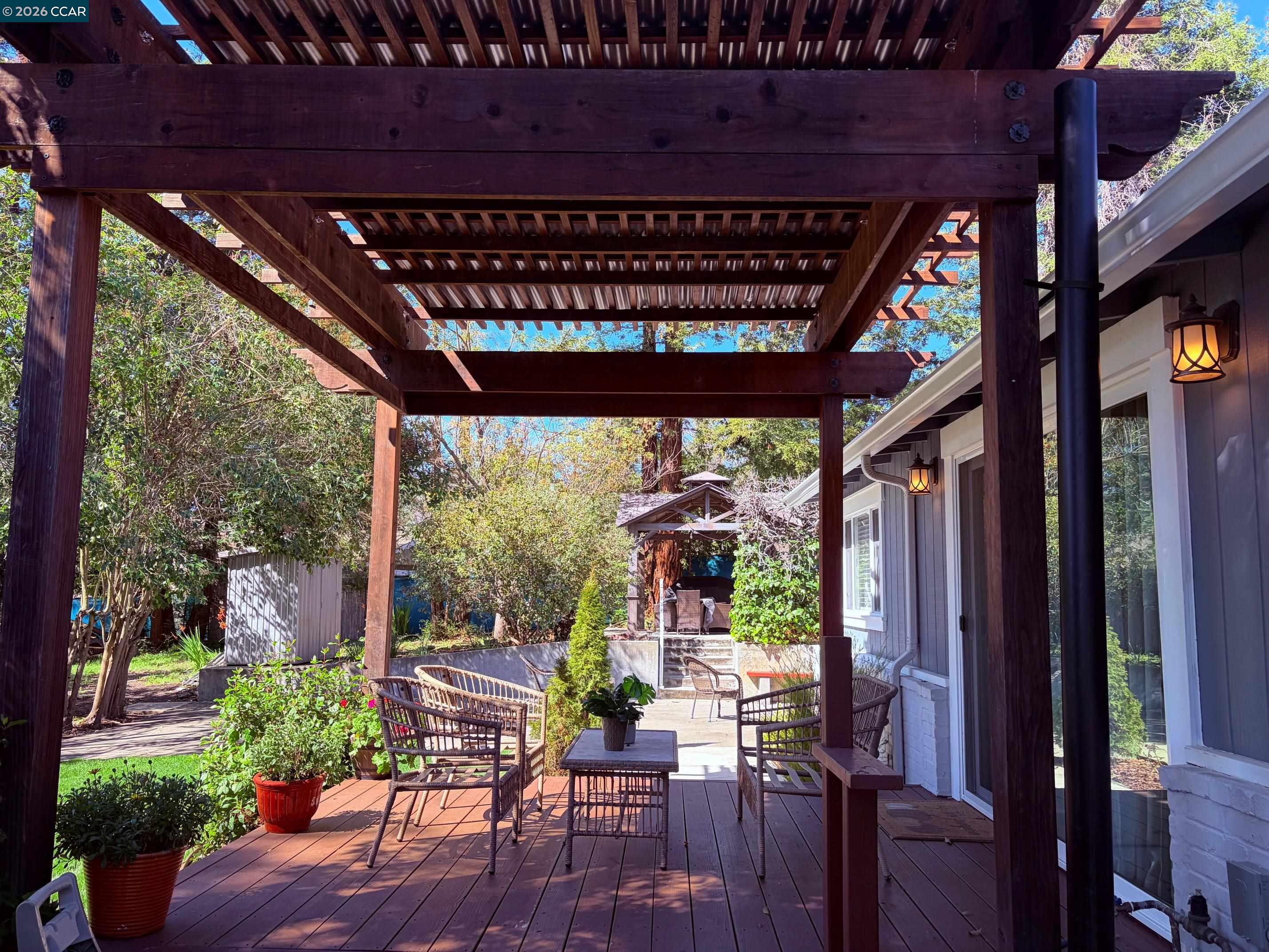 143 Pulido Road Danville, CA 94526 - Photo 23 of 27 a view of porch with seating space