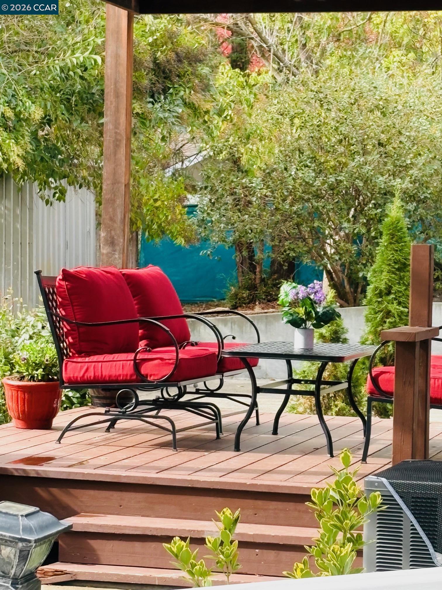 143 Pulido Road Danville, CA 94526 - Photo 24 of 27 a view of a outdoor sitting area with furniture and rug