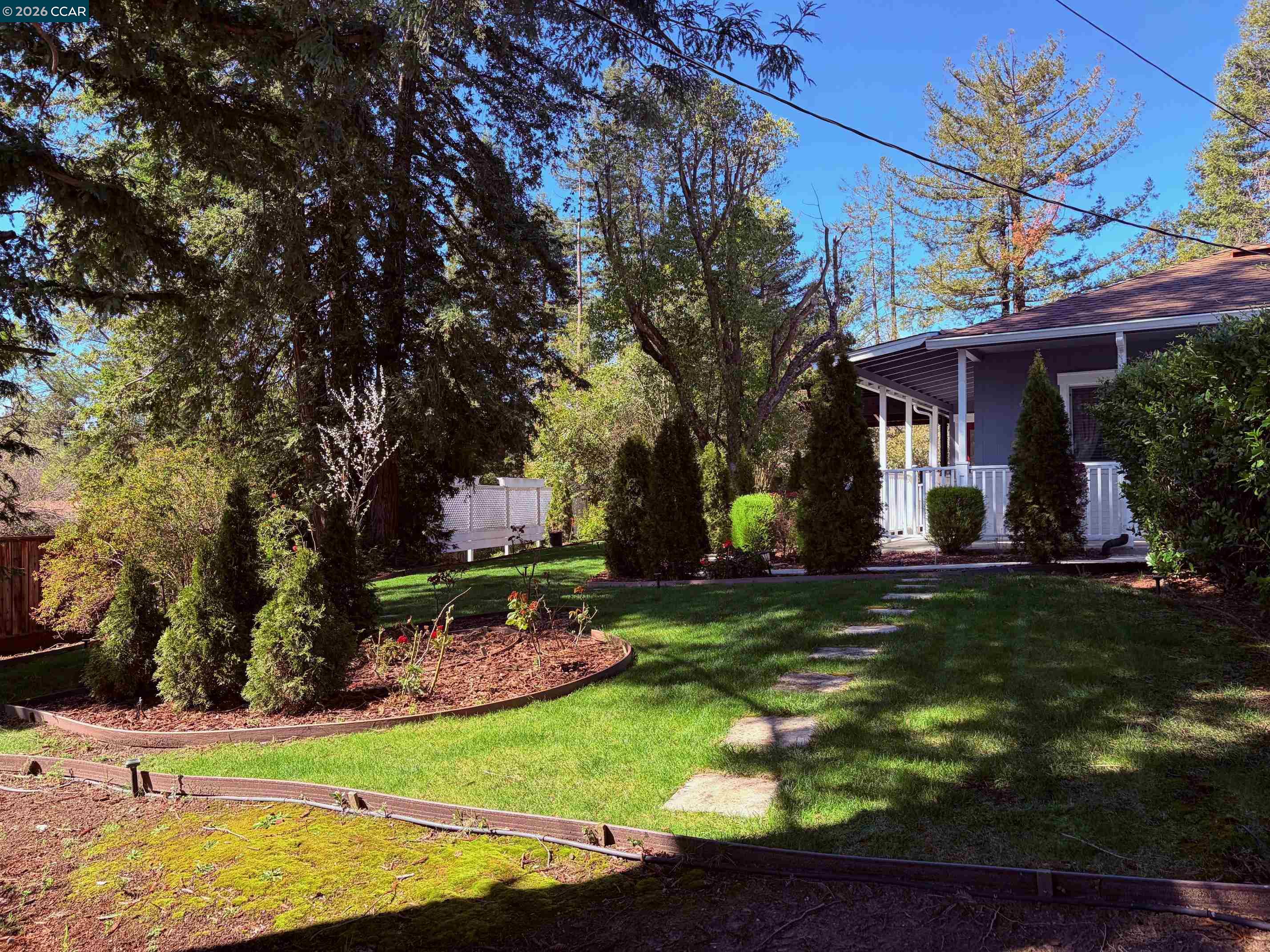 143 Pulido Road Danville, CA 94526 - Photo 5 of 27 a view of a backyard with garden